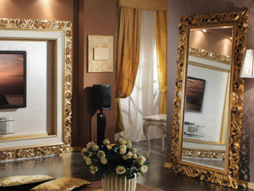35TH ANNIVERSARY 2207 - Freestanding rectangular framed mirror by SCAPPINI & C - view 2